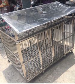 Chuồng chó inox 