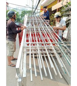 Cầu thang _ lan can inox