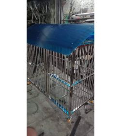 Chuồng chó inox 