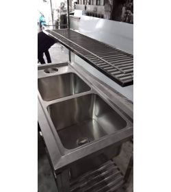 Chậu rửa công nghiệp 2 hộc