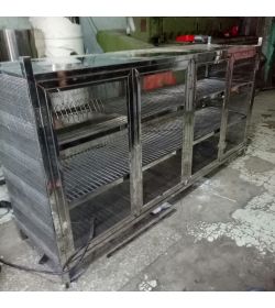 Tủ kiếng cường lực inox