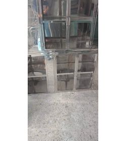 Tủ kiếng cường lực inox