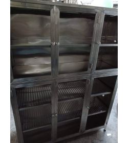 Tủ kiếng cường lực inox
