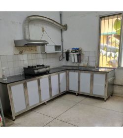 Tủ bếp inox gia đình 