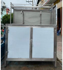 Chậu rửa 2 hộc có cửa