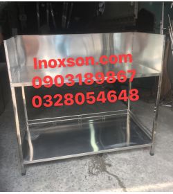Bàn bếp ga 2 tầng vách 