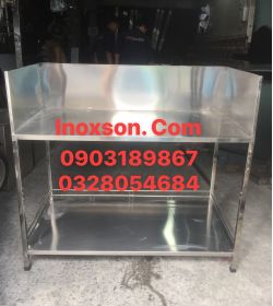 Bàn bếp ga 2 tầng vách 