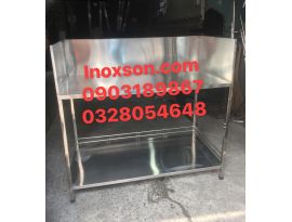 Bàn bếp ga 2 tầng vách 