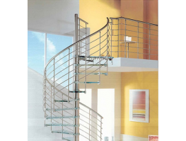 Cầu thang inox xoắn