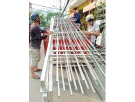 Cầu thang _ lan can inox