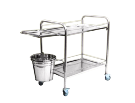 Xe Đẩy Thiết Bị Y Tế + Phụ Kiện Inox