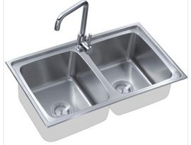 Chậu rửa inox 2 hộc/ngăn 