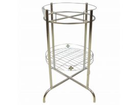 Chân kệ inox 