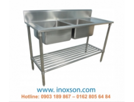 Chậu rửa inox có chân đứng