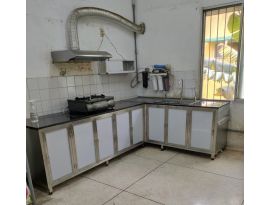 Tủ bếp inox gia đình 