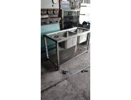 Chậu rửa công nghiệp 2 hộc
