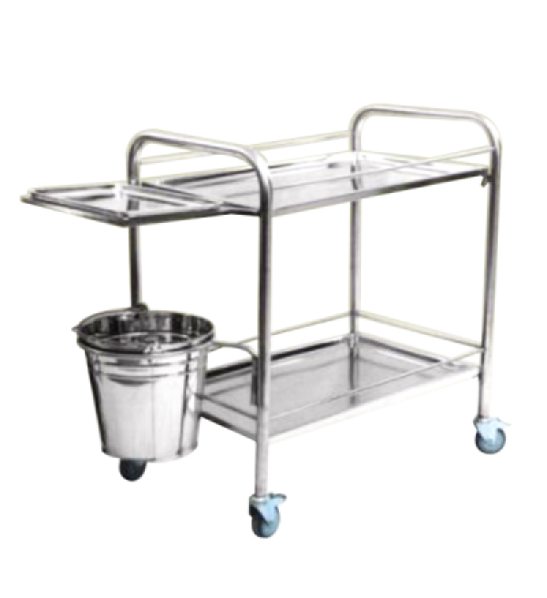 Xe Đẩy Thiết Bị Y Tế + Phụ Kiện Inox