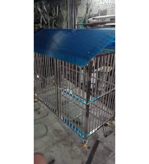 Chuồng chó inox 