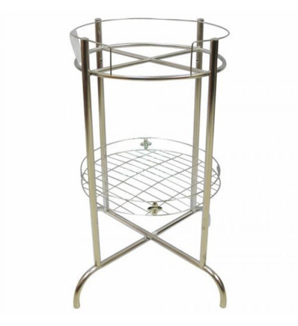 Chân kệ inox 