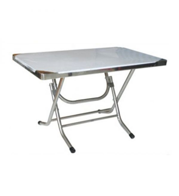 Bàn inox chữ nhật 5x8