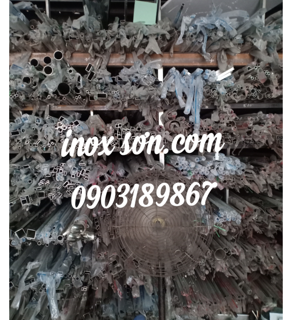  Cây cuộn inox